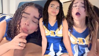 Chica virgen de 18 años viene a perder su virginidad al casting de Mamadas