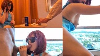 En el HOTEL te haré el CUCKOLD con el camarero, ¡estoy CALIENTE!
