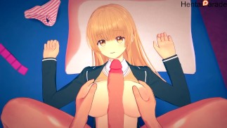 Shiina OPPAI are so Soft Hentai Otonari no Tenshi-sama Uncensored