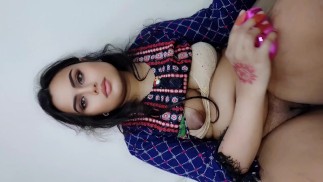 Desi Meia-irmã Buddy Depilação - Hindi Conversa suja🔥