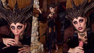 Zpečeťte svůj pakt s Lilith Anna Claire Clouds Diablo a nechte ji svést vás část 1