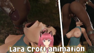 Lara Croft avait besoin d’une grosse bite dans sa bouche Futanari (LM19anim animation) - Jazziuu