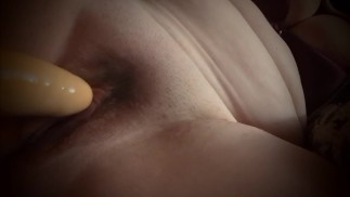 Watch this stepmom vibrate and edge while everyone's out!