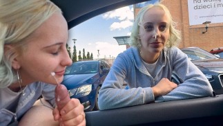 Obciągnęła mi opłacając taxi, dostała duży spust na twarz - POLSKKE DIALOGI