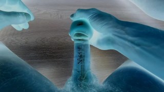 Negative Handjob and Cumshot!