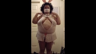 Bad bunny fat girl strips