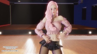 [MMD] HYOLYN - Dally Seraphine Sexy Kpop Dance League of Legends Hentai Uncensored 4K 60FPS
