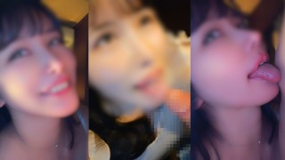 【素人】声が出せない彼氏が困りそうな所でいたずらフェラ＆意地悪な乳首舐め💕장난 꾸러기