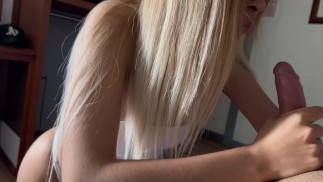 She never tires of sucking me off, he likes to put it all in