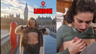 Blikání v London turistických místech a riskantní kouření v HARRODS! Ft. Savannah the Goddess