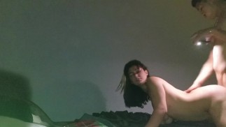 My step cousin told me I wanted to appear in a porn video for my channel on pornhub in the middle of