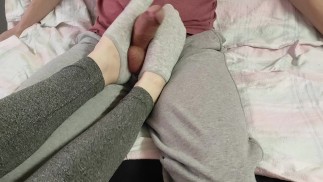 con mis calcetines
