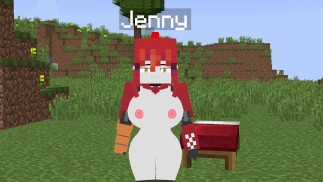 Hentai grote kont Mimi Minecraft Jenny DamageHentai gameplay