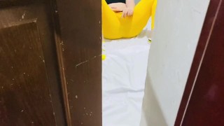 شوهرم خونه نبود زنگ زدم دوست پسرم اومد کصمو جر داد/پر از مکالمه