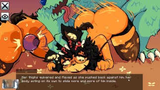 VŠECHNY VLKODLAČÍ HENTAI ANIMACE S GOTH FURRY - HENTAI BOJUJE