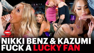 NIKKI BENZ & KAZUMI BAISENT UN PATIENT CANCÉREUX EN DIRECT SUR PODCAST