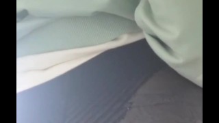 Fetish，我的垫子在连裤袜下不可见