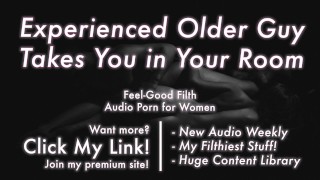Erotic Audio for Women: Your Older Boyfriend Takes You at a Party - ROUGH SEX