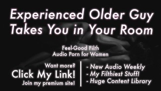 Erotic Audio for Women: Your Older Boyfriend Takes You at a Party - ROUGH SEX