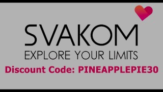 Svakom Alex Neo 2 SFW Review. Użyj kodu rabatowego PINEAPPLEPIE30 za 30% zniżki