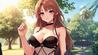 Cute sexy meisje verleidt me met sensuele bewegingen voor anale seks (Over 18) (Hentai)