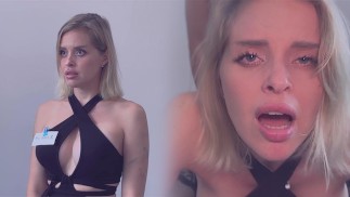 "Como você se sente ... depois do trabalho?" SEVERANCE Cosplay pornô.