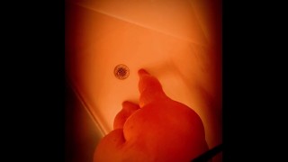 Your stepmom is taking a shower, you're not supposed to watch!