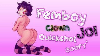 [День Дурака] Клоуны Фембои Заставляют Тебя Быстро Кончить Hentai JOI