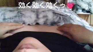 【字幕付き】寝起きに布団の中で乳首オナニーしてイクッ💗