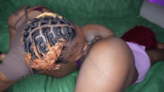 Ebony Lesbian Loves to Please