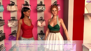 My stepbrother 's wife #38 Bella and Jennifer wore swimsuits and showed John-highlight
