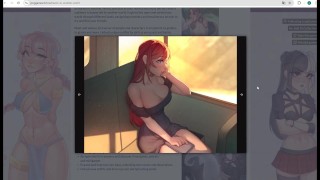 HAREM In Another World [ HENTAI Game ] Ep.24 helping PRINCESS to CUM ALL NIGHT long !