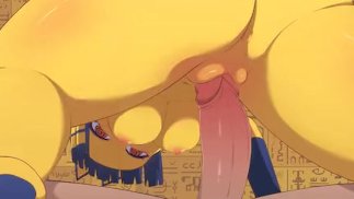 Ankha Riding Hard (Kamuo) Foxie2K
