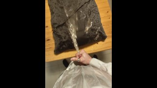 I piss and fuck again my pillow