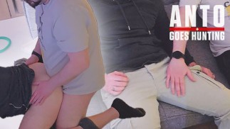 Mein heterosexueller Curious Ex-Mitarbeiter saugen und sich gegenseitig und er bittet darum, es mit Anal zu versuchen