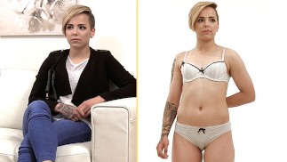 Novinha LÉSBICA De 18 Anos FODE Sua Primeira PICA Em Teste Para Elenco