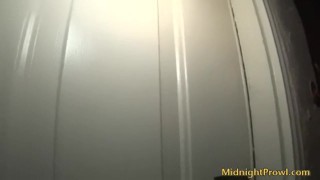 Cum drenched hotel whore is pussy fucked