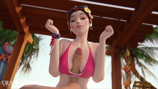 [Kompilacja] Dziewczyny odpoczywają seks na plaży [Grand Cupido] (Overwatch) ❤