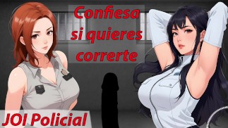 Poli buena, poli mala. Instrucciones para paja emocionante. JOI voz española.