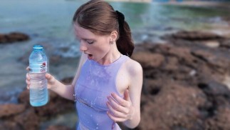 I FINISHED 2 TIMES. Crab viewing on the shore or sex?