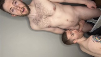 Jockstrap Fag Bareback Fucked i Cum Filled