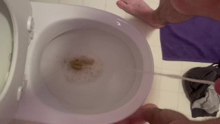 Mijando de manhã gorda