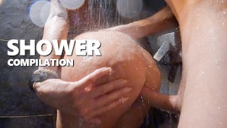 Hot, Wet and Covered in Cum - Shower Compilation Noratheo