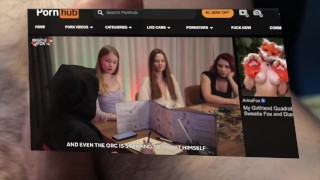 Forrest Porn przygoda Masturbacja dla Demon Kitty, Sweetie Fox, Diana Rider, ArinaFox