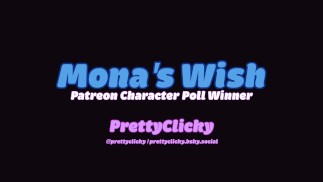 Mona's Magic Wish grants her a massive body – Giantess, Breast & Ass Expansion (PrettyClicky)