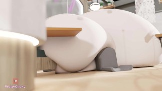 Renの特別ギフト巨大乳房拡張アニメーション(Pretty clicky)