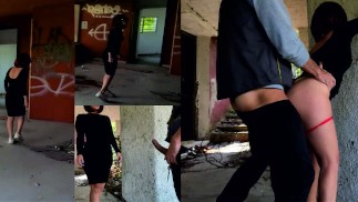 Hej, Voyeur! Co tu robisz? Dajesz się ruchać publicznie nieznajomemu!