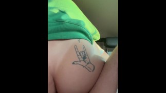 our first video - carfuck - tattoed girl - emilyXjames