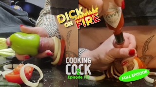 Extreme dick and urethral torment in the kitchen! Cooking cock 2. Episode 1/3.