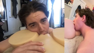 Muscular College Student Eats, Fucks, and Creampies his Tantally
